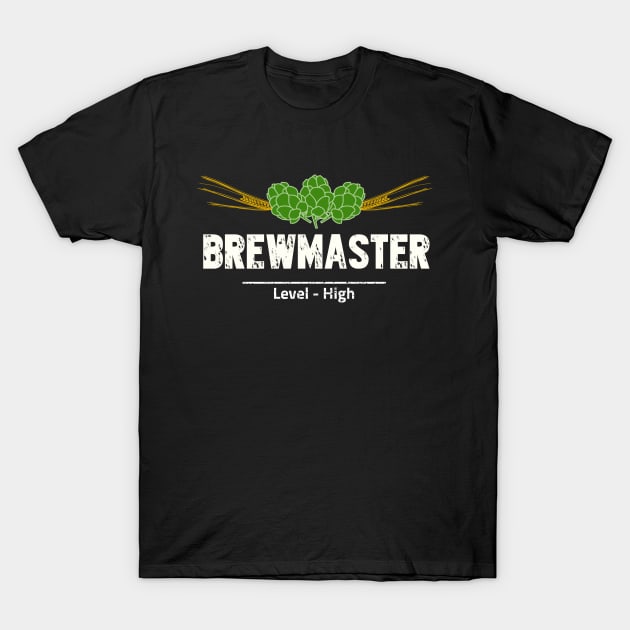 Brewmaster T-Shirt - Home Brewing Craft Beer Brewer Gift Tee T-Shirt by Ilyashop